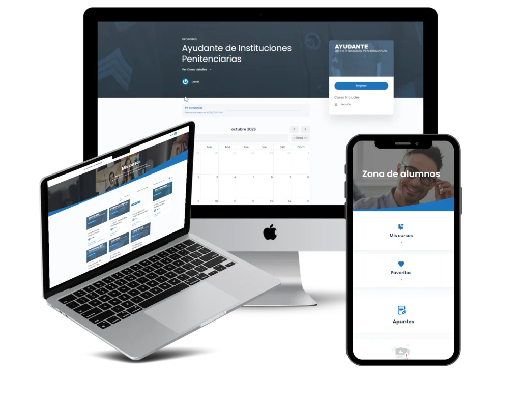 Academia de prisiones Mockup